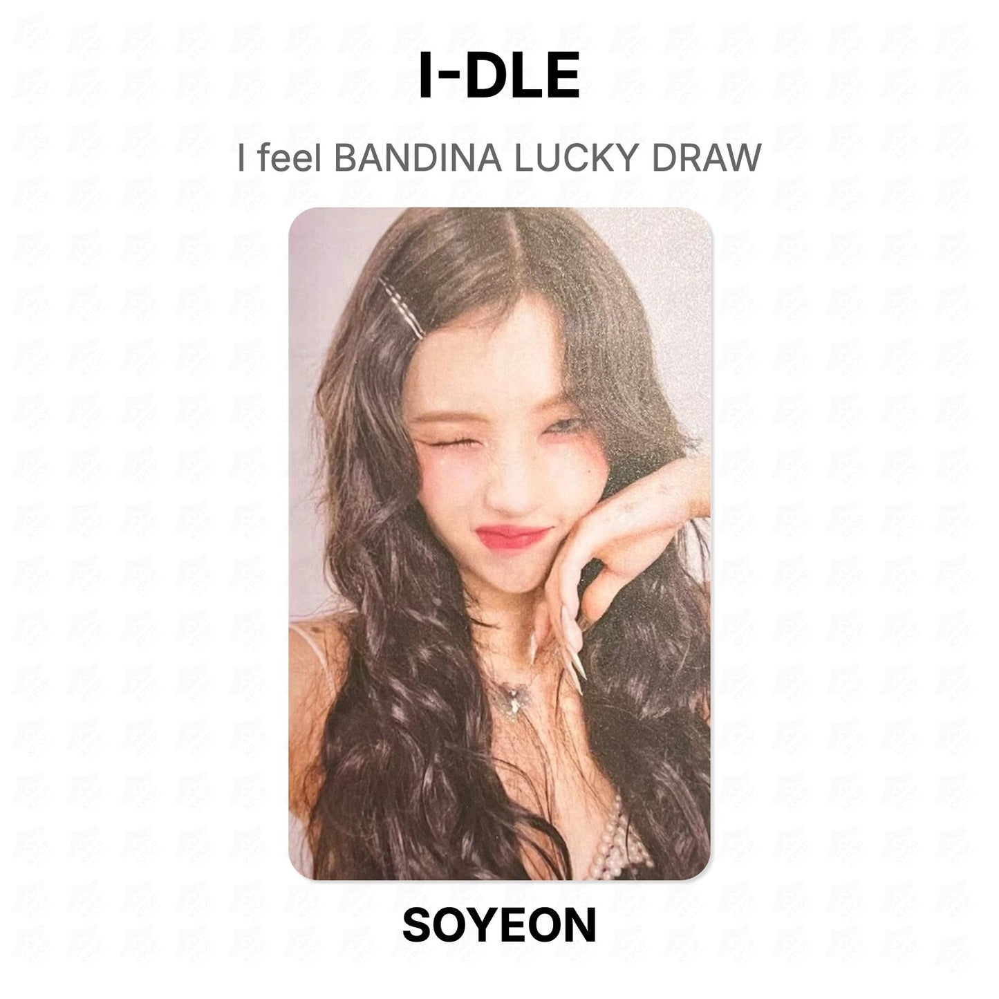 I-DLE I feel BANDINA LUCKY DRAW Official Photocard