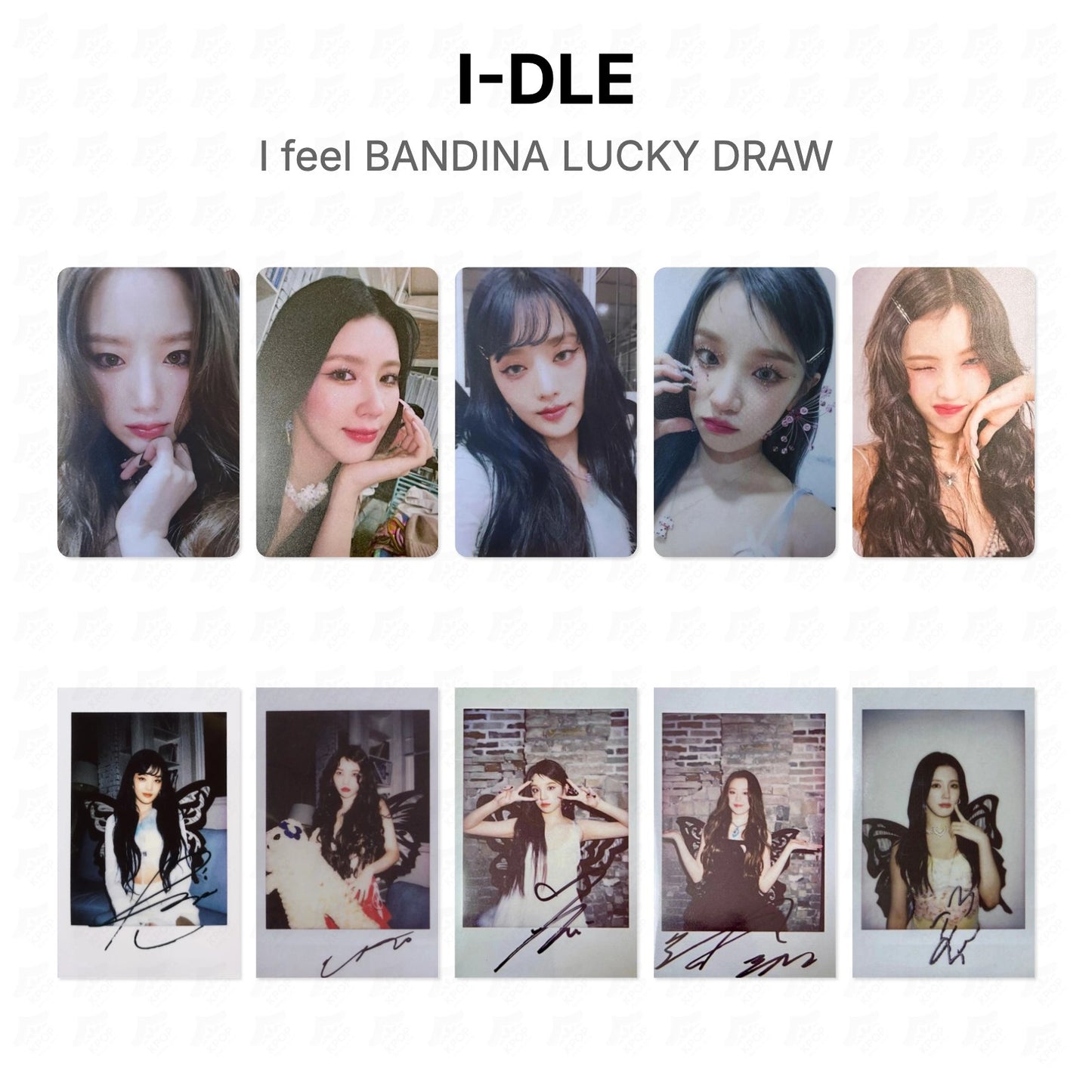 I-DLE I feel BANDINA LUCKY DRAW Official Photocard