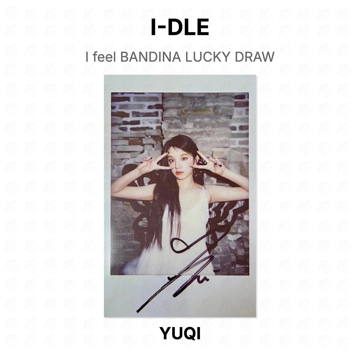I-DLE I feel BANDINA LUCKY DRAW Official Photocard