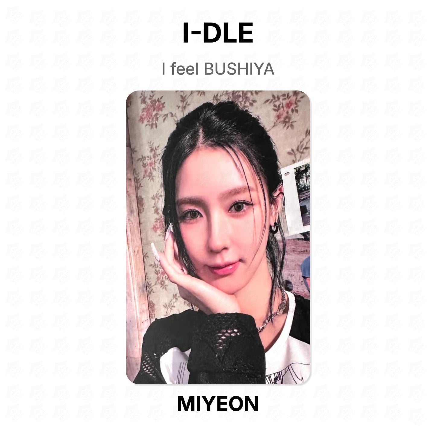 I-DLE I feel BUSHIYA Official Photocard