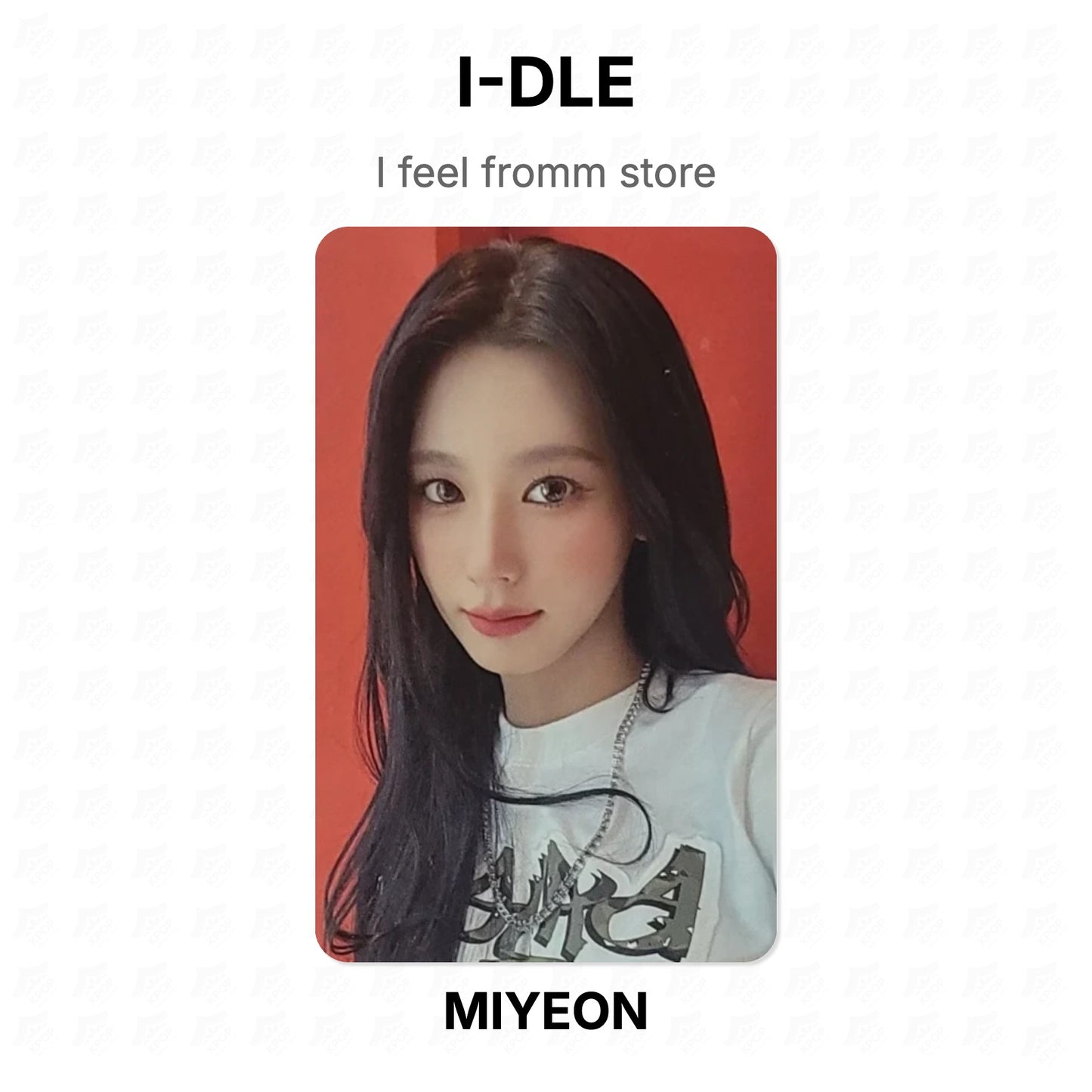 I-DLE I feel fromm store Official Photocard