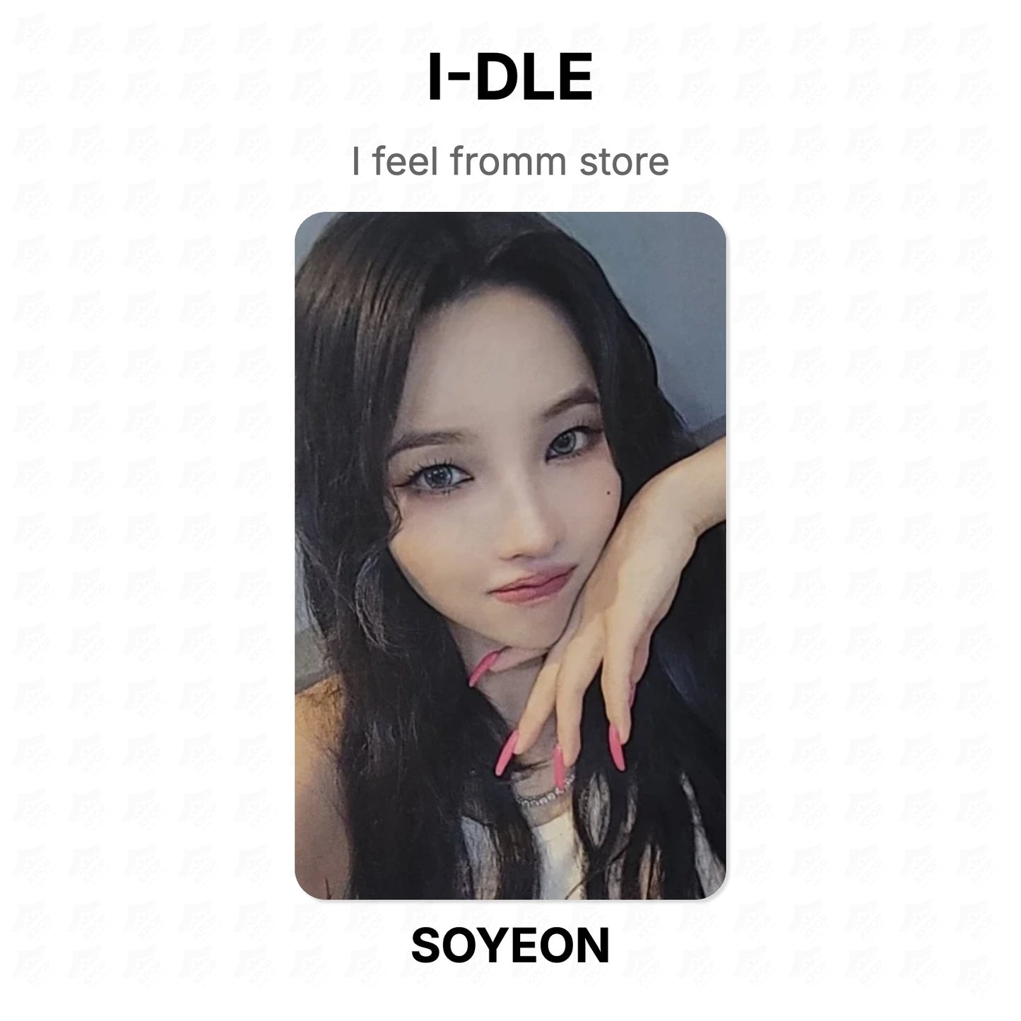 I-DLE I feel fromm store Official Photocard