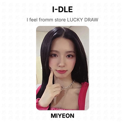 I-DLE I feel fromm store LUCKY DRAW Official Photocard