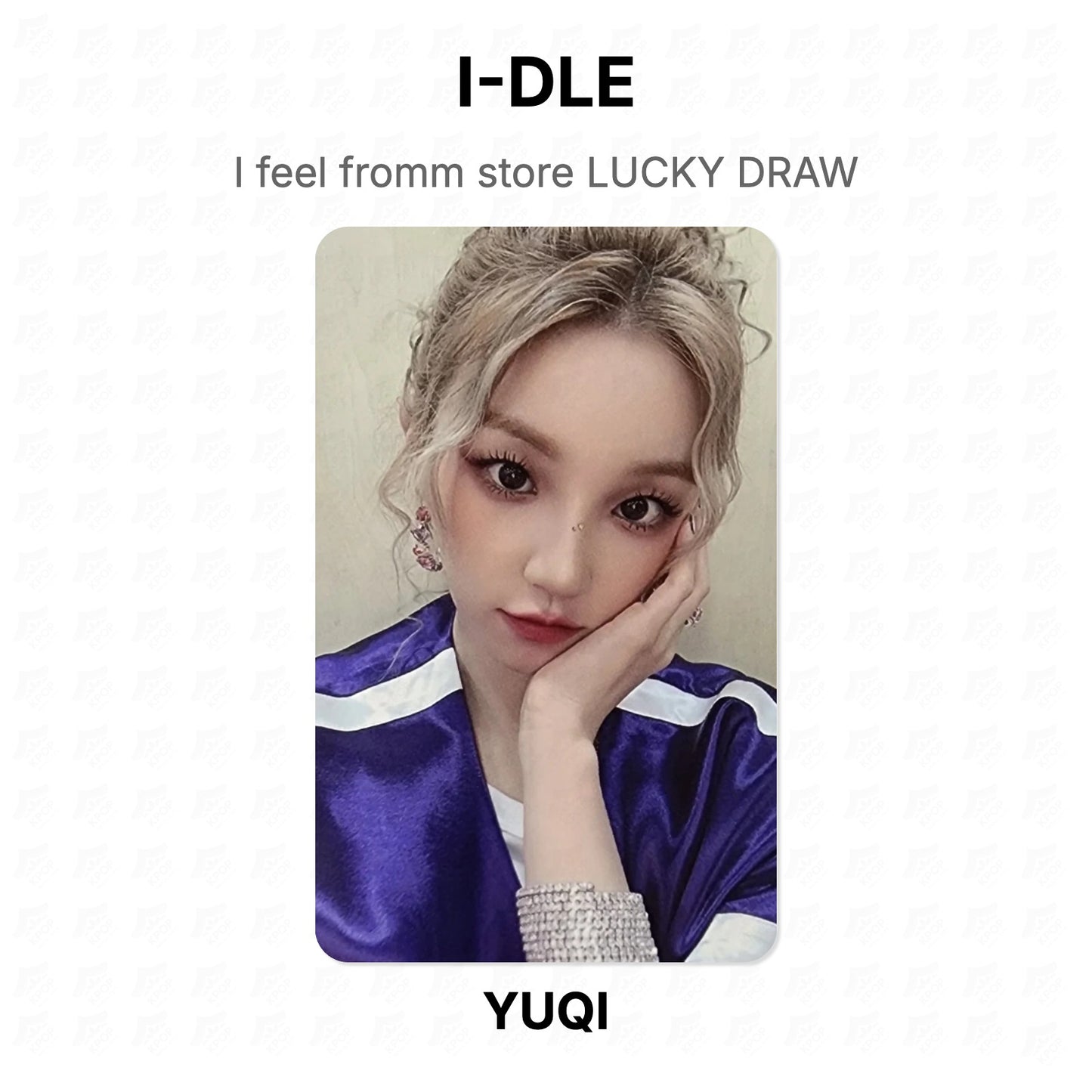 I-DLE I feel fromm store LUCKY DRAW Official Photocard