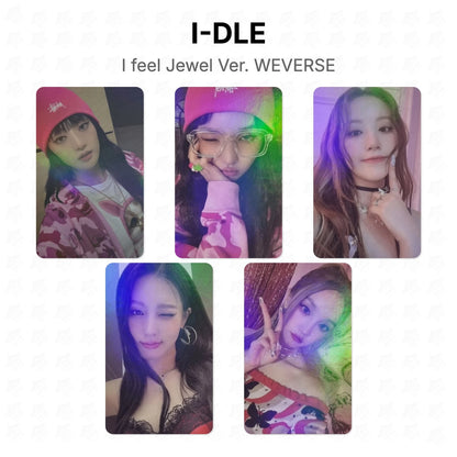 I-DLE I feel Jewel Ver. WEVERSE Official Photocard