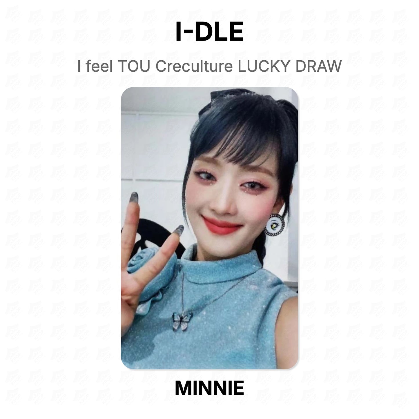 I-DLE I feel TOU Creculture LUCKY DRAW Official Photocard