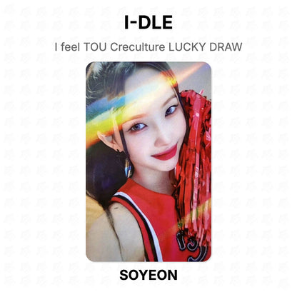 I-DLE I feel TOU Creculture LUCKY DRAW Official Photocard