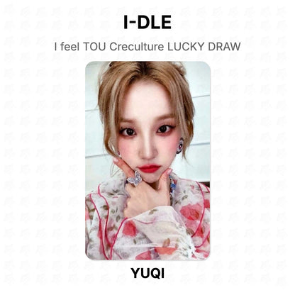 I-DLE I feel TOU Creculture LUCKY DRAW Official Photocard