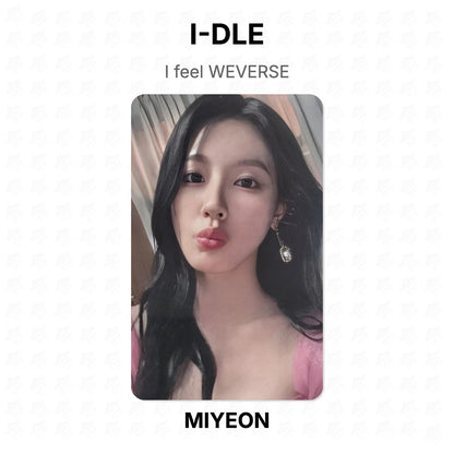 I-DLE I feel WEVERSE Official Photocard
