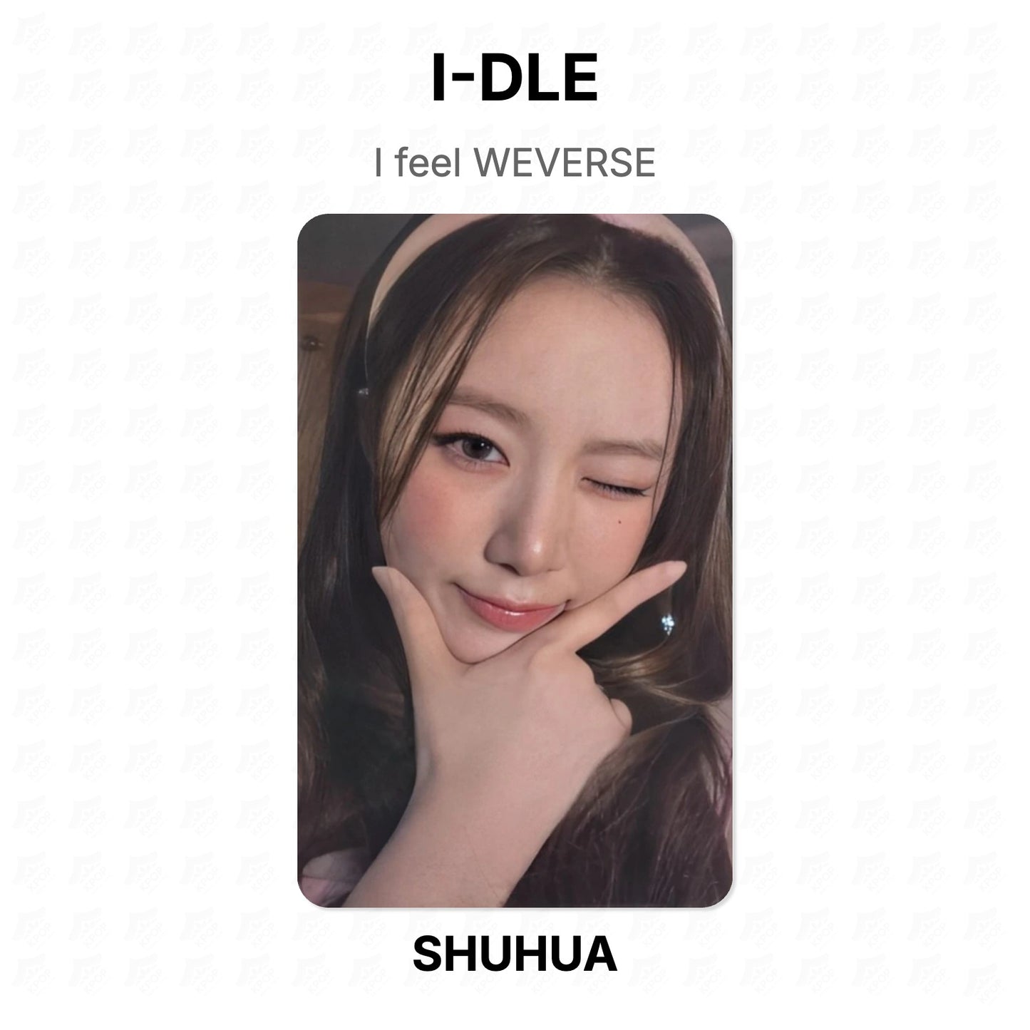I-DLE I feel WEVERSE Official Photocard