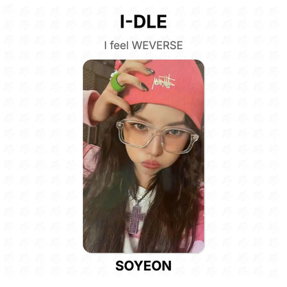 I-DLE I feel WEVERSE Official Photocard