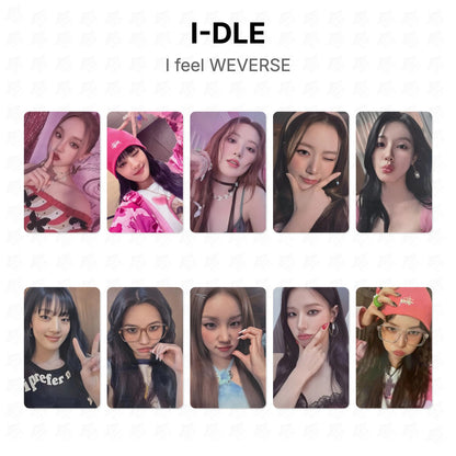 I-DLE I feel WEVERSE Official Photocard