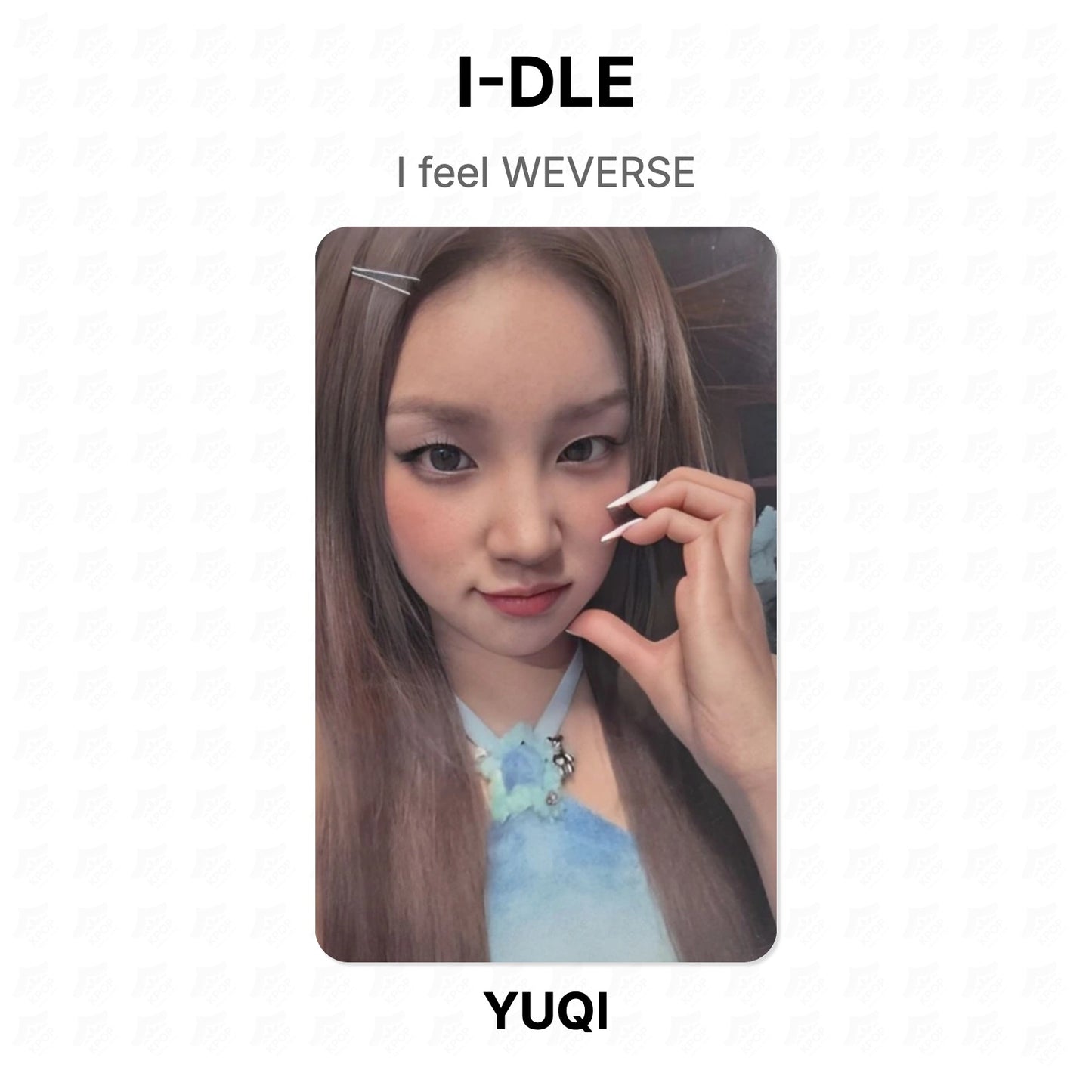 I-DLE I feel WEVERSE Official Photocard
