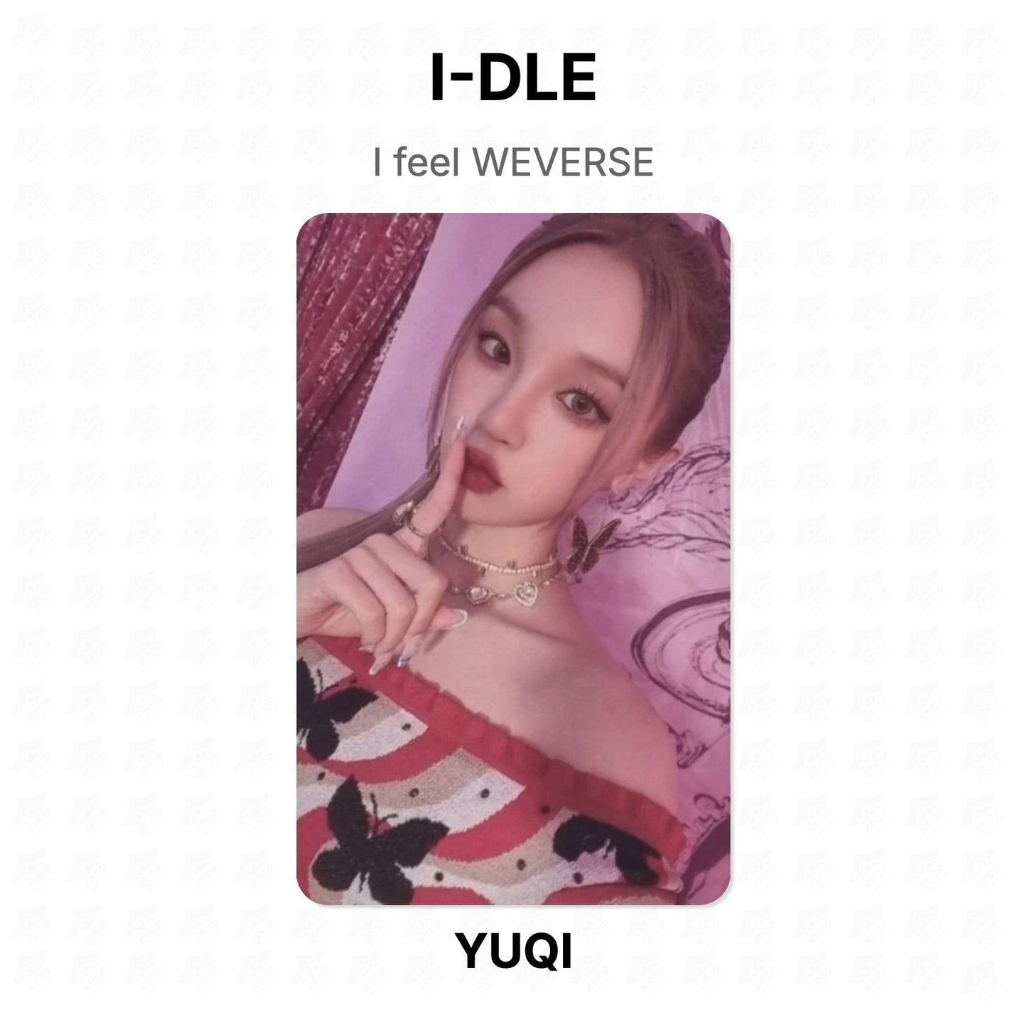 I-DLE I feel WEVERSE Official Photocard