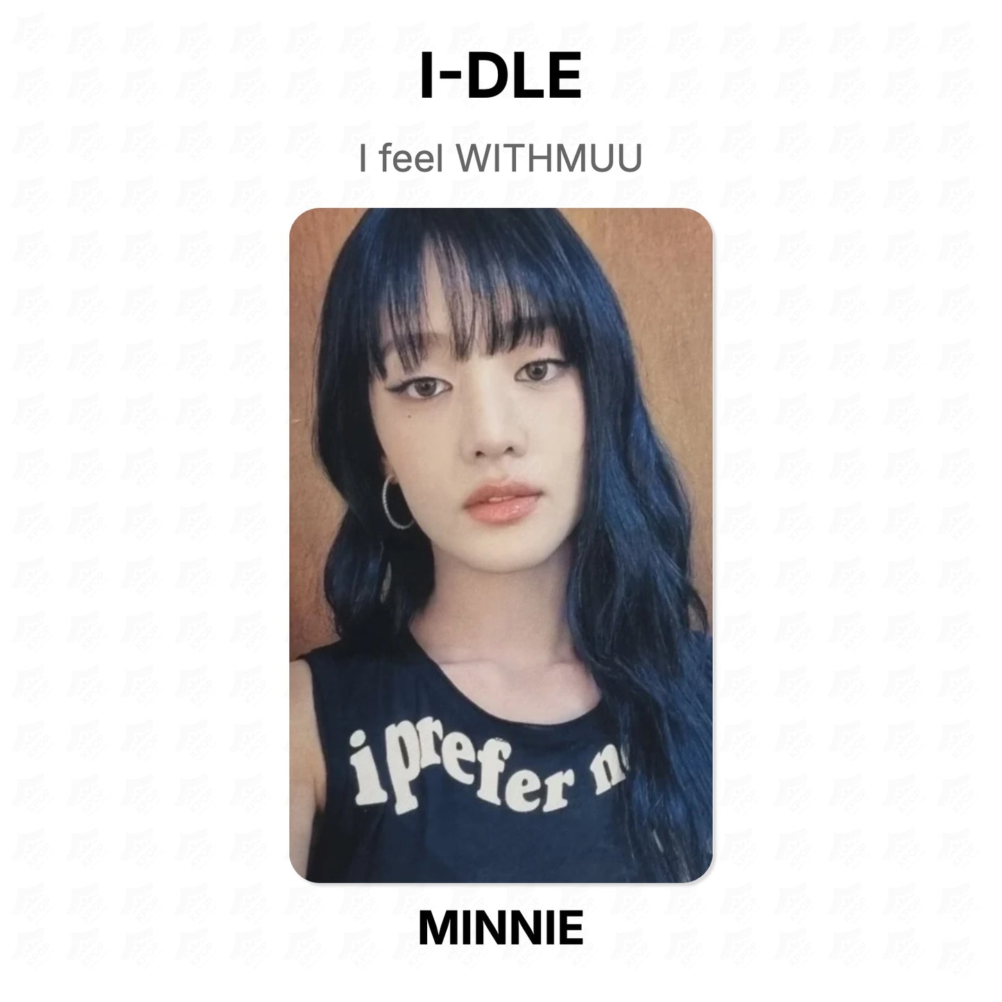 I-DLE I feel WITHMUU Official Photocard