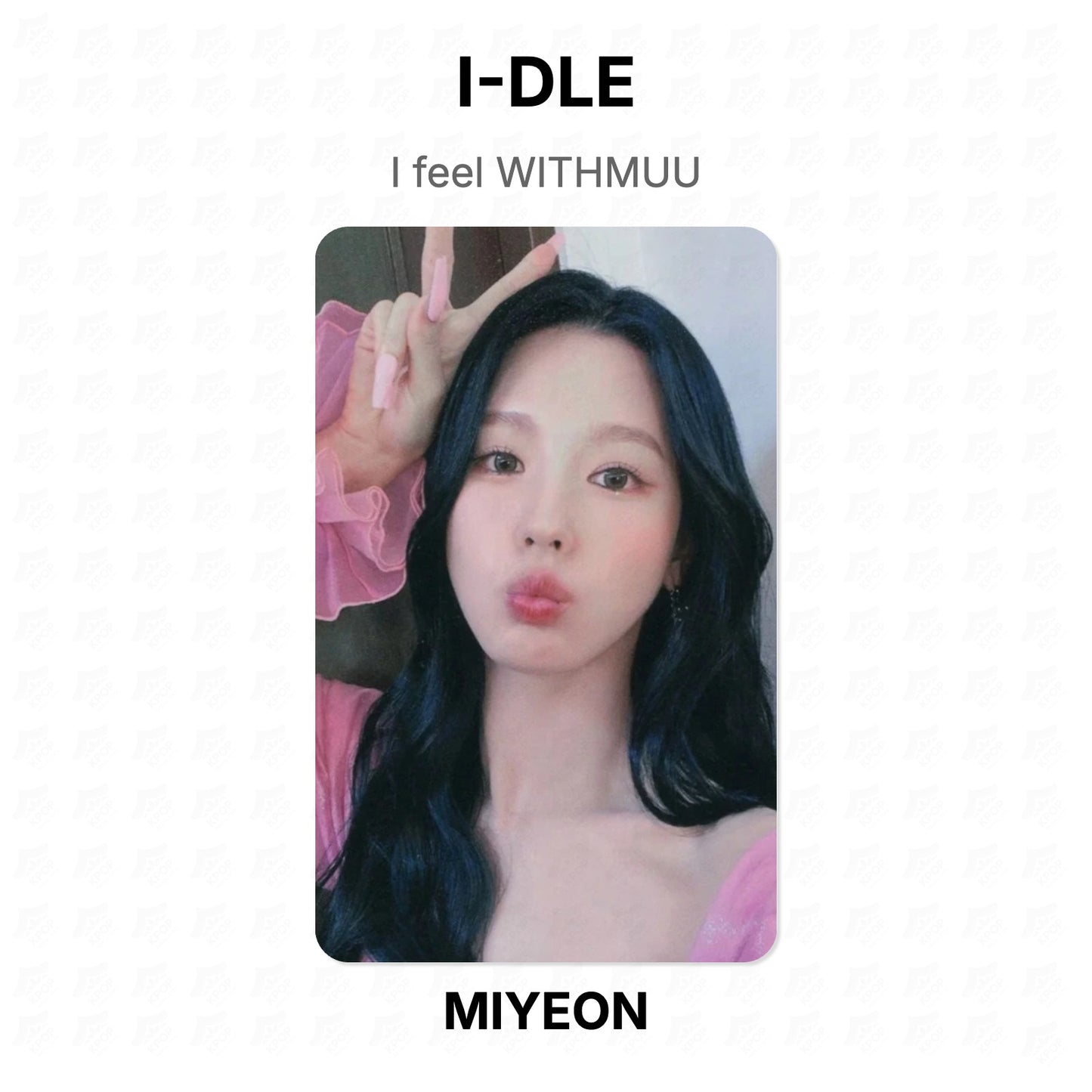 I-DLE I feel WITHMUU Official Photocard