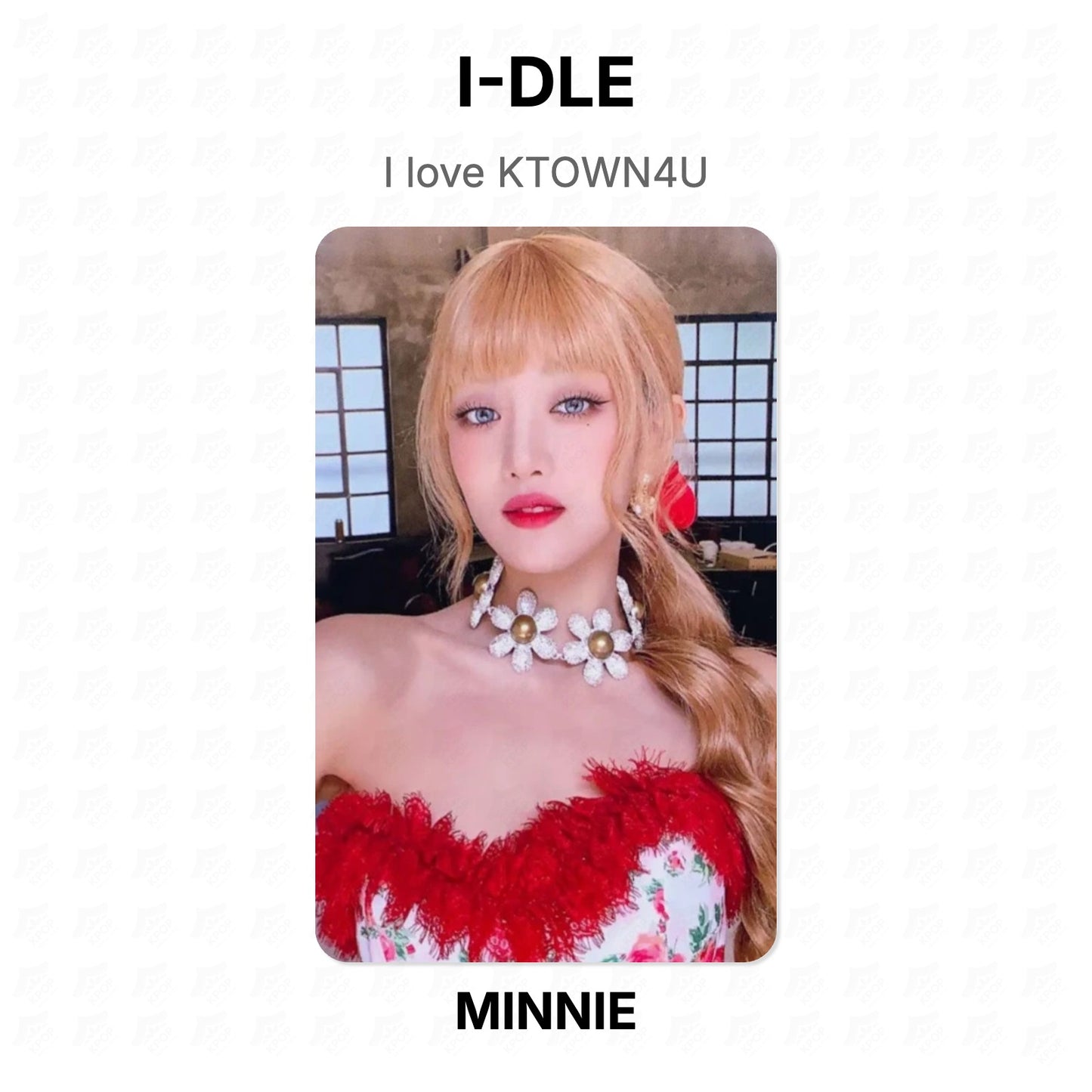 I-DLE I love KTOWN4U Official Photocard