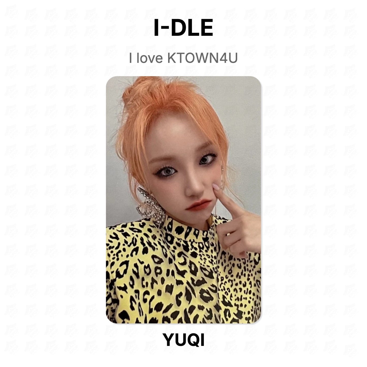 I-DLE I love KTOWN4U Official Photocard