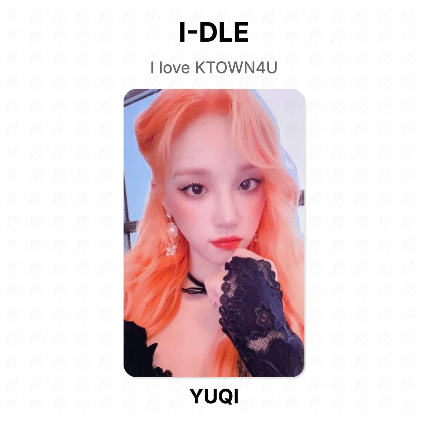 I-DLE I love KTOWN4U Official Photocard