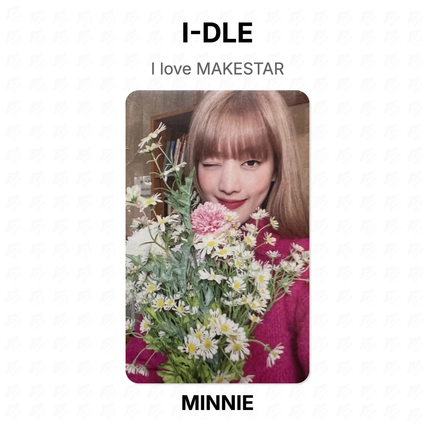 I-DLE I love MAKESTAR Official Photocard
