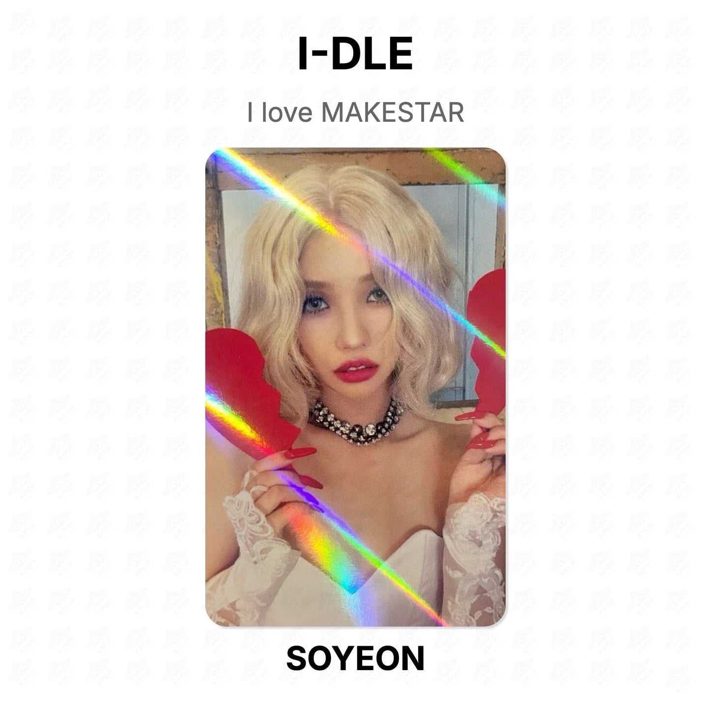 I-DLE I love MAKESTAR Official Photocard