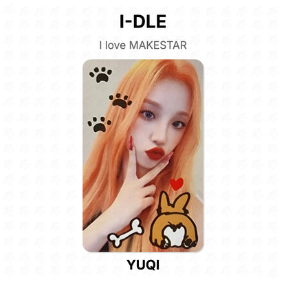 I-DLE I love MAKESTAR Official Photocard