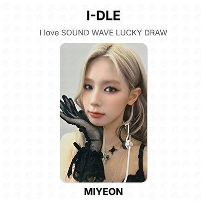 I-DLE I love SOUND WAVE LUCKY DRAW Official Photocard