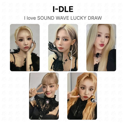 I-DLE I love SOUND WAVE LUCKY DRAW Official Photocard
