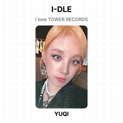 I-DLE I love TOWER RECORDS Official Photocard
