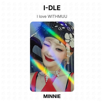 I-DLE I love WITHMUU Official Photocard