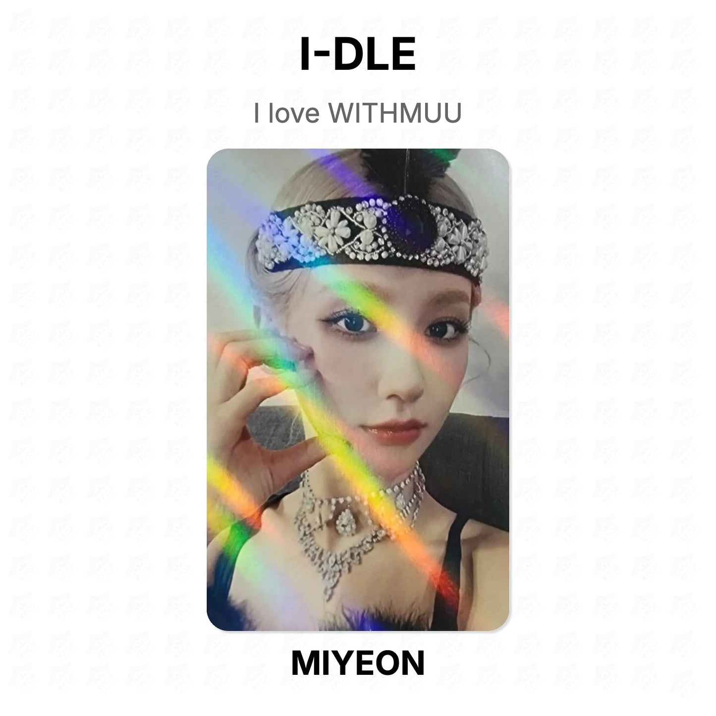 I-DLE I love WITHMUU Official Photocard