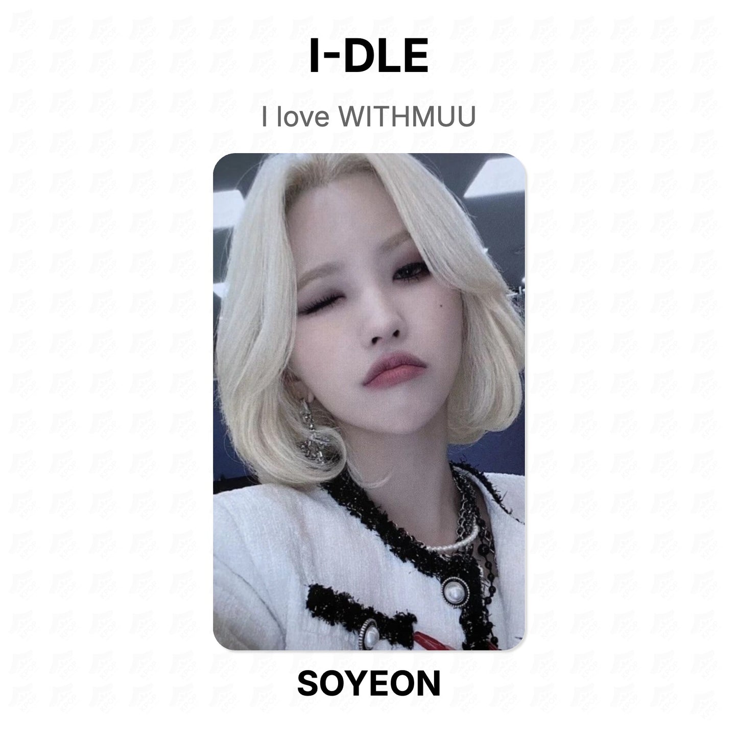 I-DLE I love WITHMUU Official Photocard