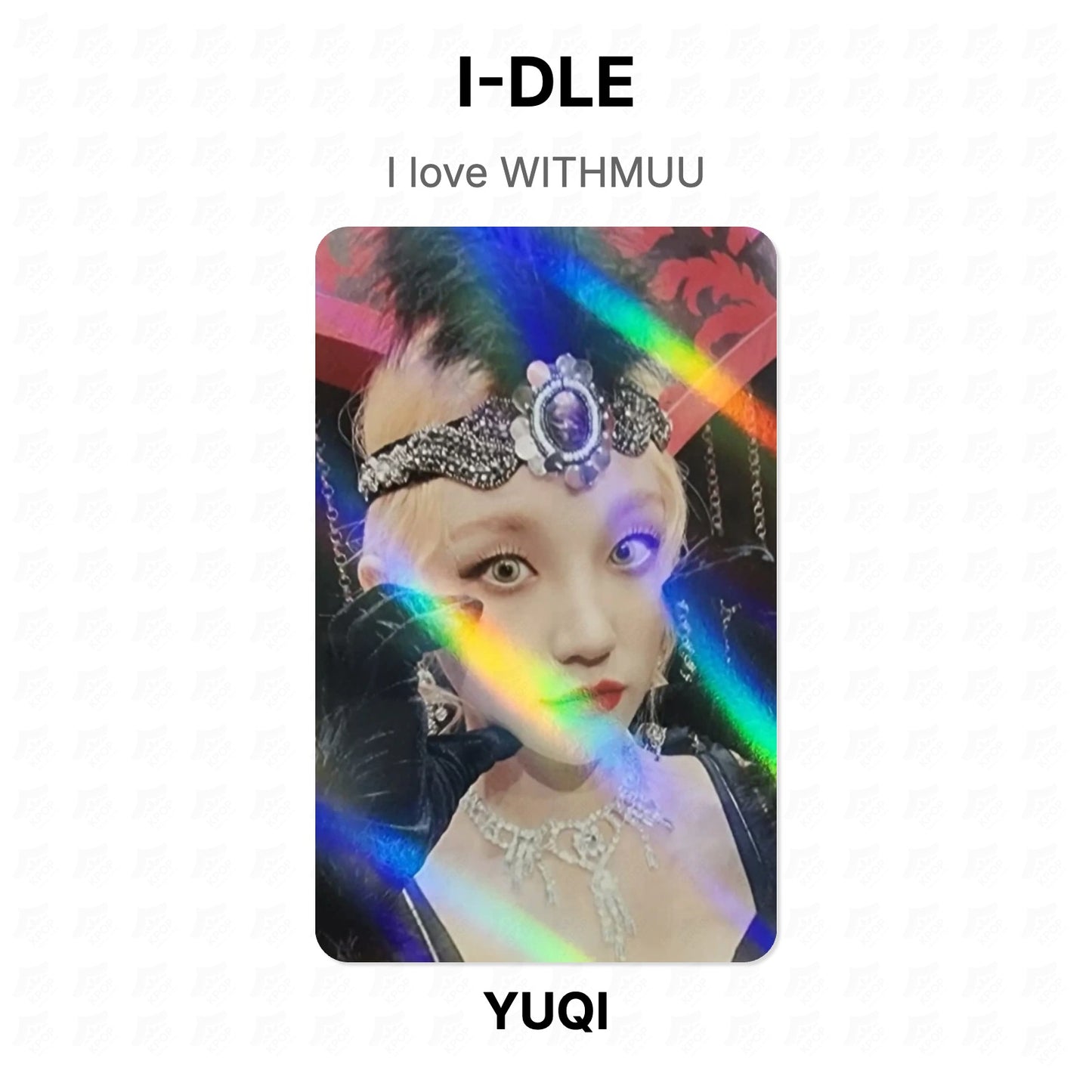 I-DLE I love WITHMUU Official Photocard