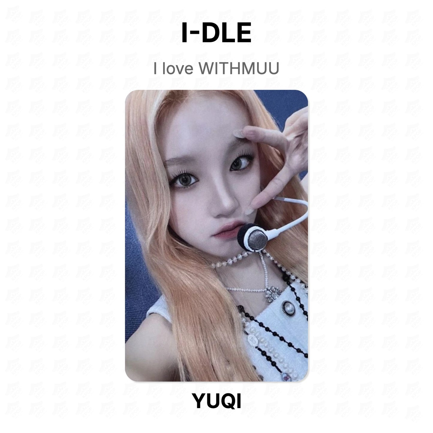 I-DLE I love WITHMUU Official Photocard