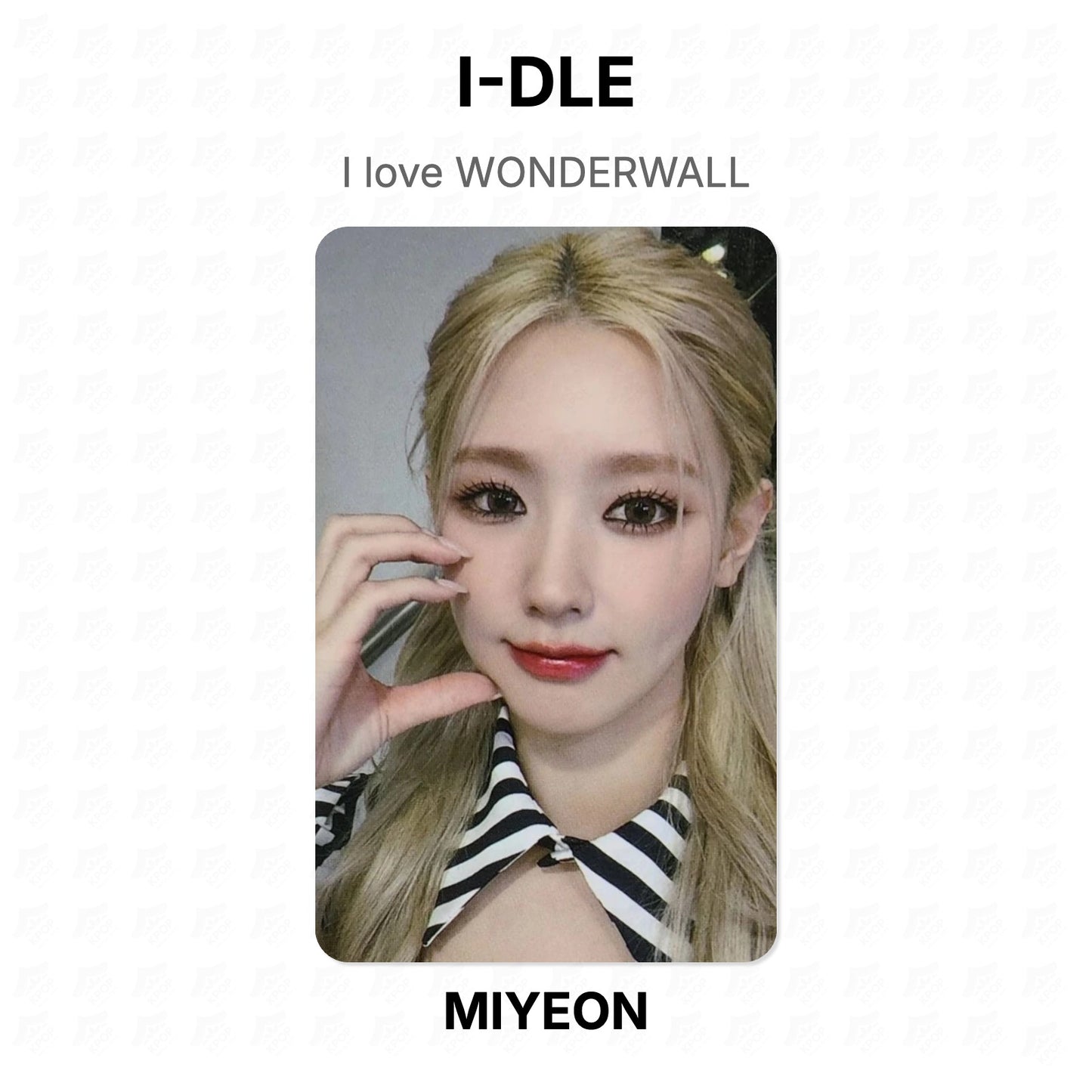 I-DLE I love WONDERWALL Official Photocard