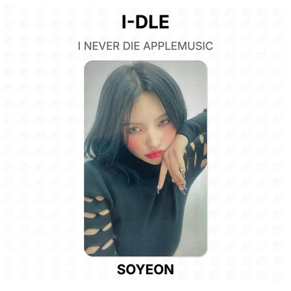 I-DLE I NEVER DIE APPLEMUSIC Official Photocard