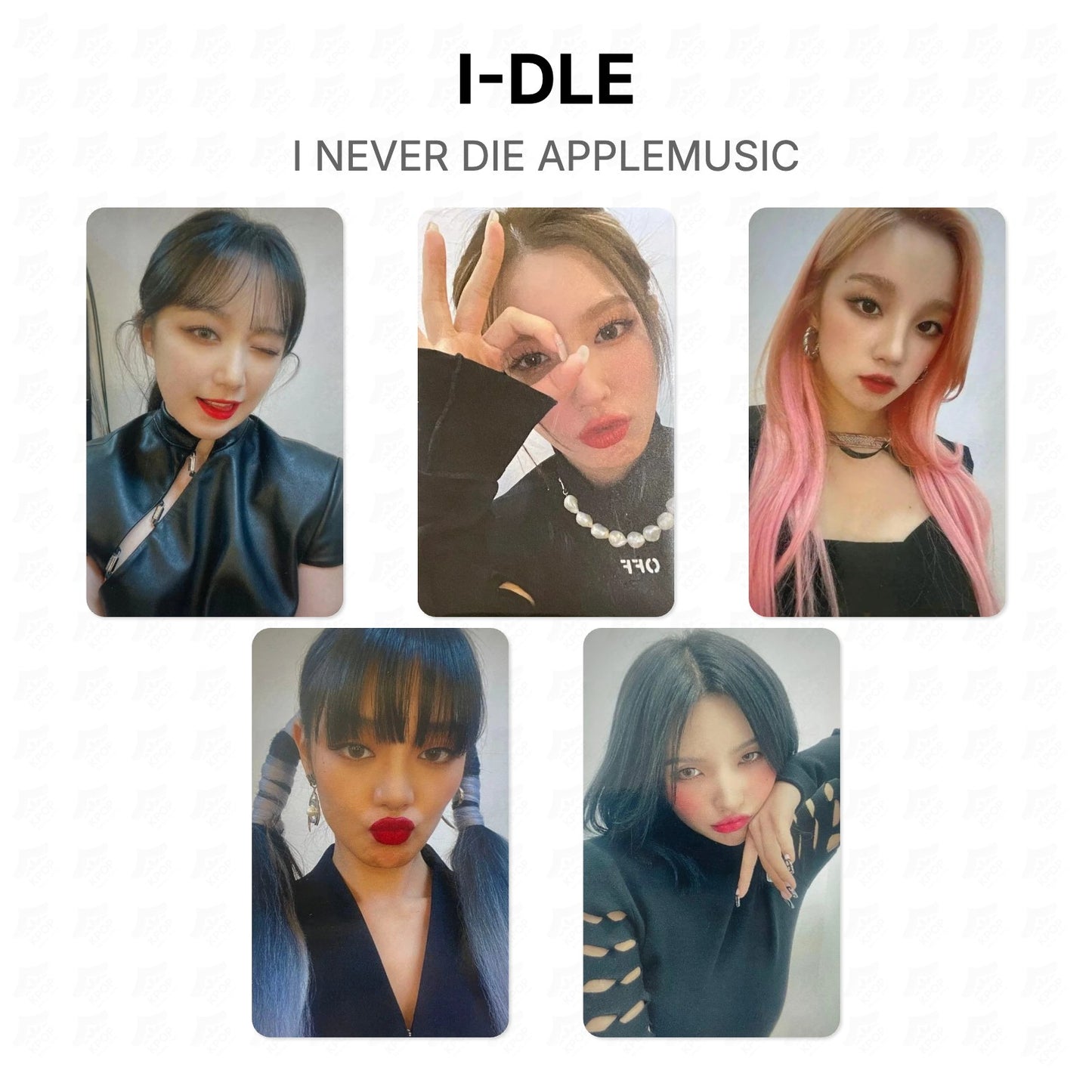 I-DLE I NEVER DIE APPLEMUSIC Official Photocard