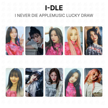 I-DLE I NEVER DIE APPLEMUSIC LUCKY DRAW Official Photocard