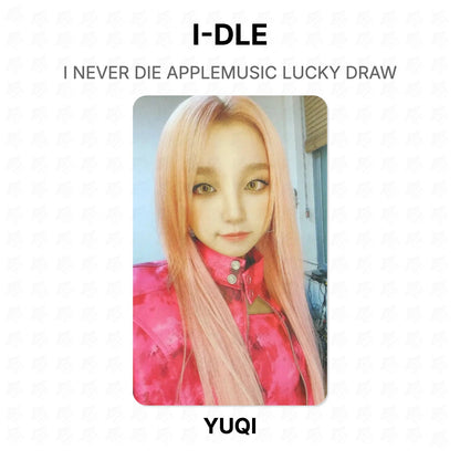 I-DLE I NEVER DIE APPLEMUSIC LUCKY DRAW Official Photocard