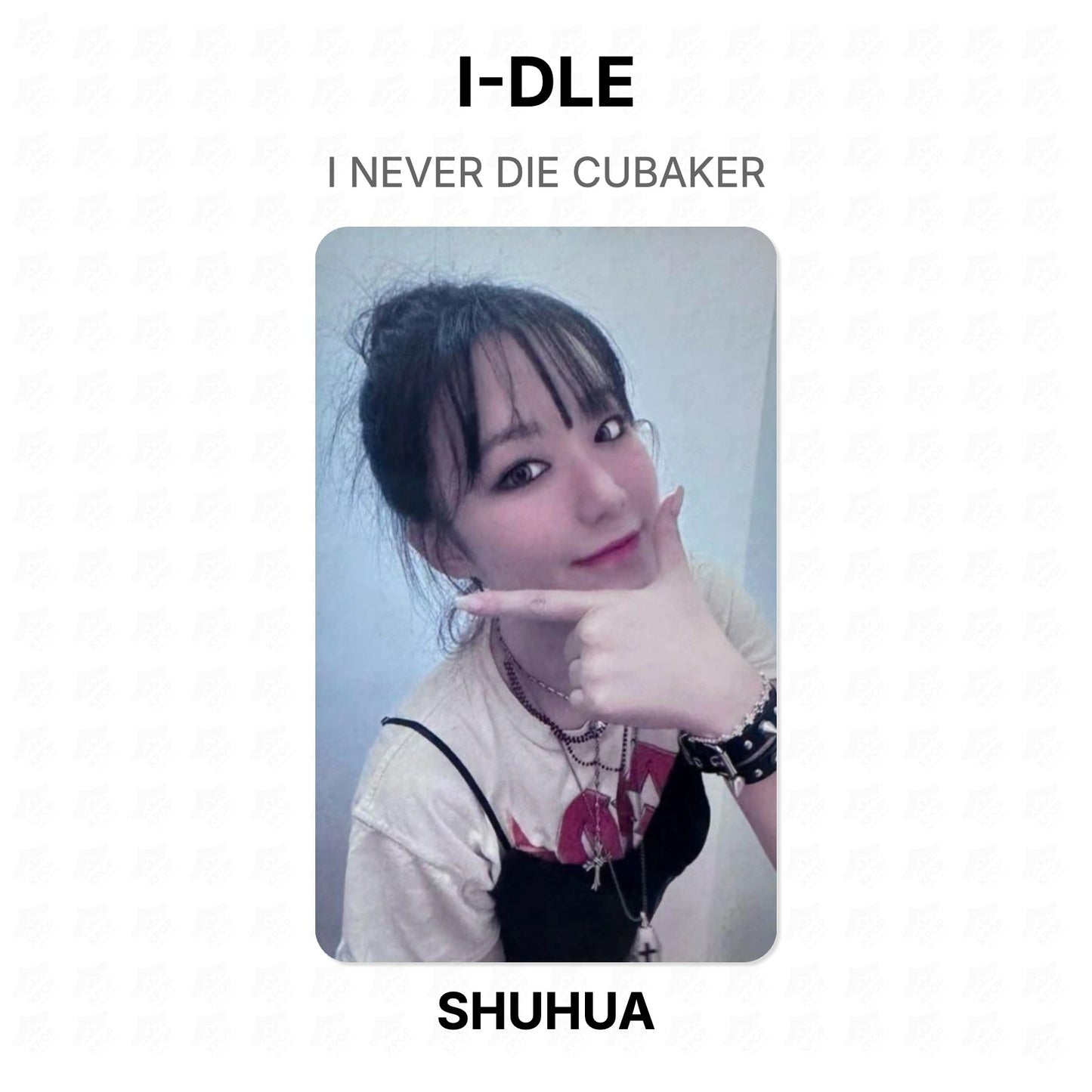 I-DLE I NEVER DIE CUBAKER Official Photocard