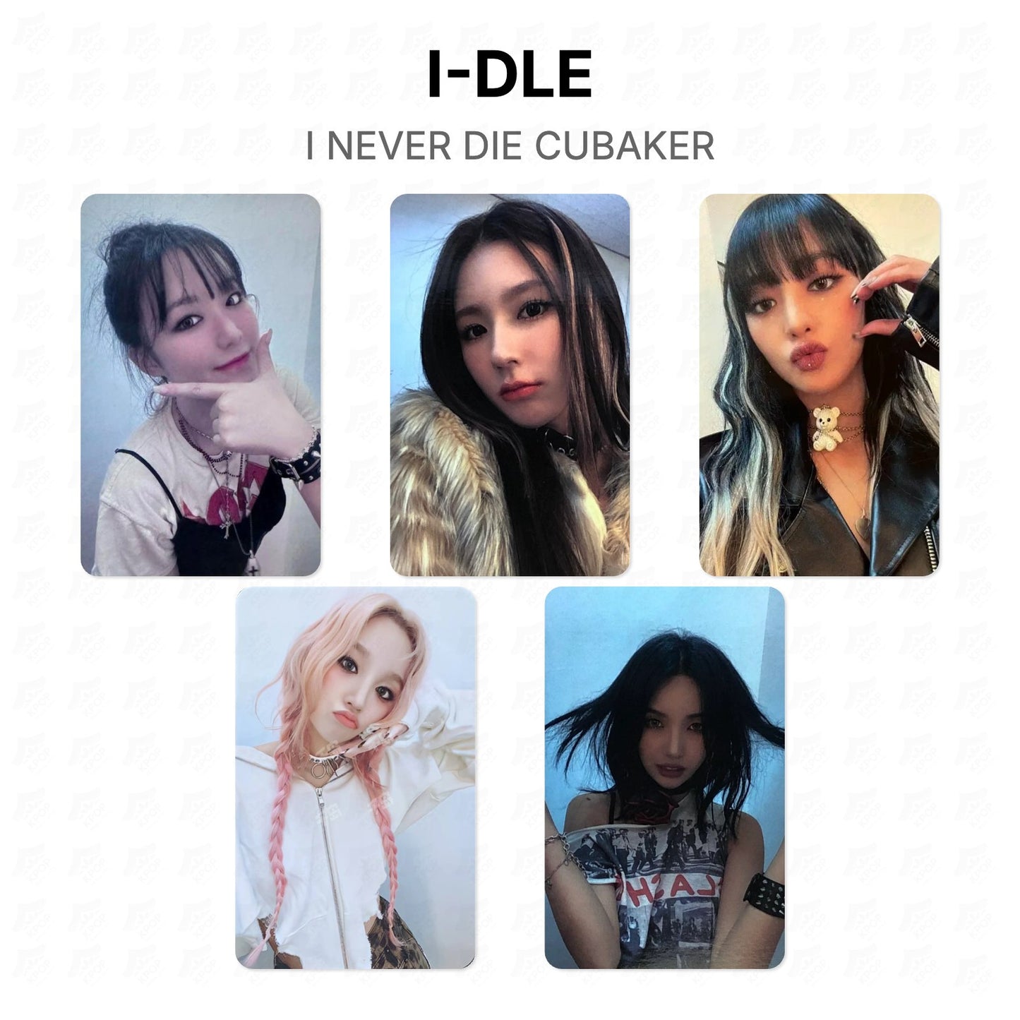 I-DLE I NEVER DIE CUBAKER Official Photocard