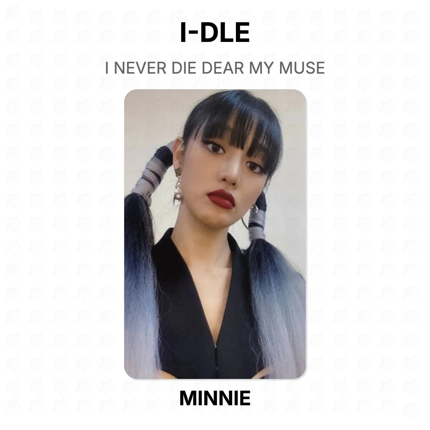 I-DLE I NEVER DIE DEAR MY MUSE Official Photocard