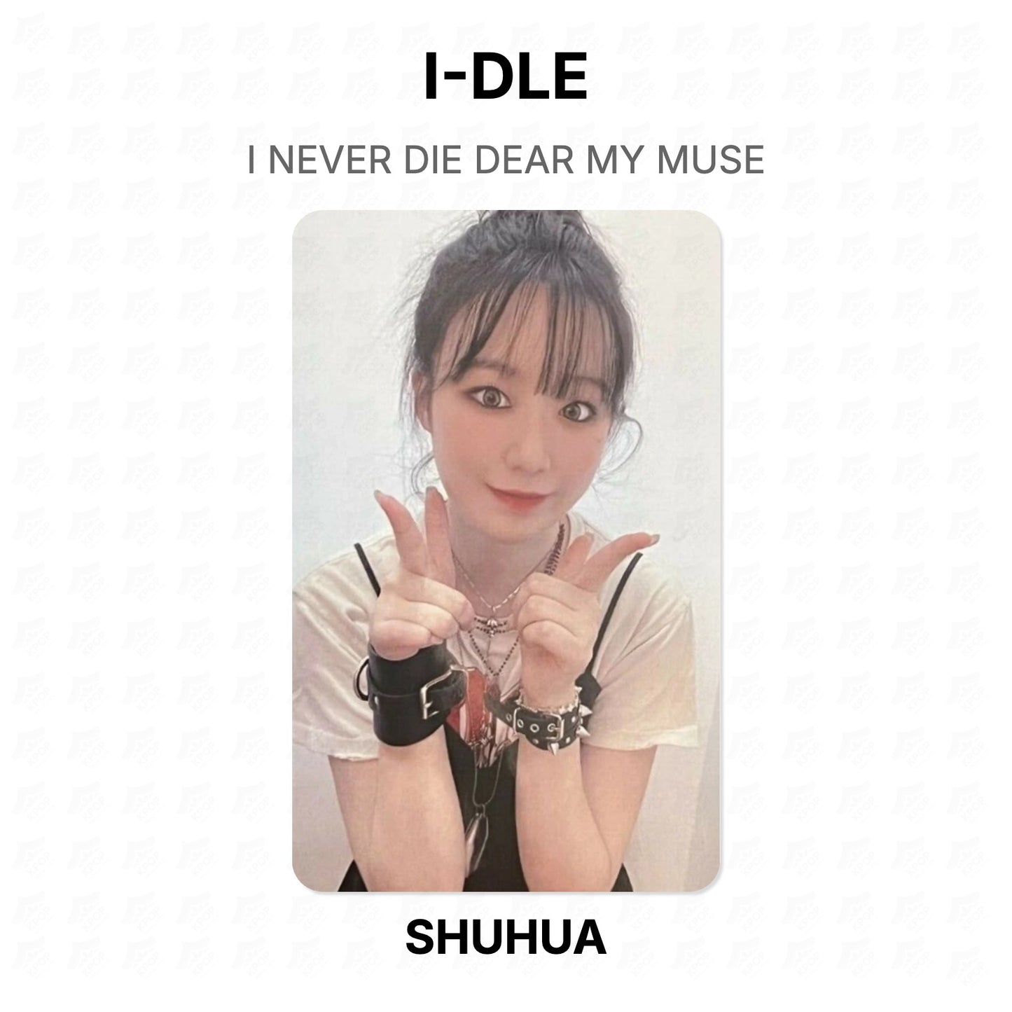 I-DLE I NEVER DIE DEAR MY MUSE Official Photocard