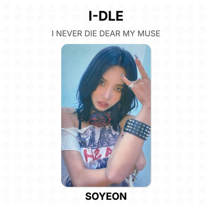 I-DLE I NEVER DIE DEAR MY MUSE Official Photocard