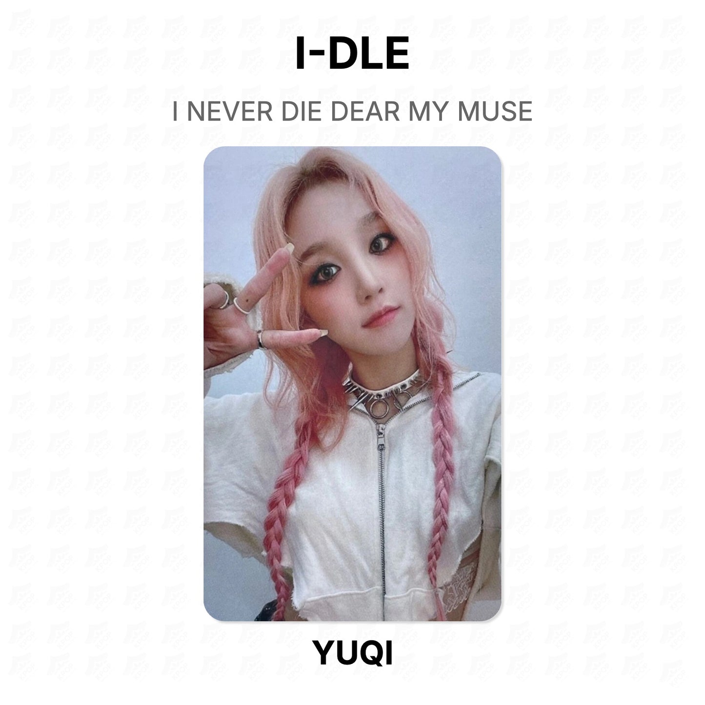 I-DLE I NEVER DIE DEAR MY MUSE Official Photocard