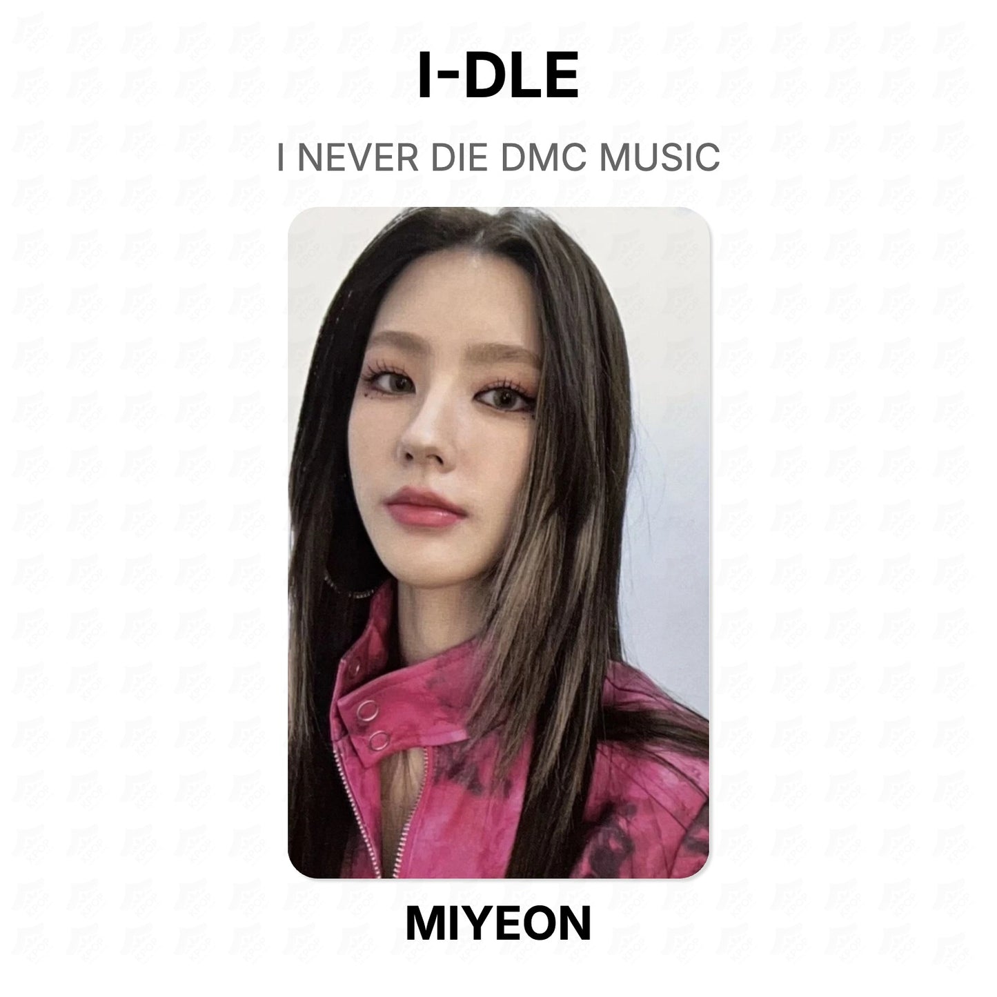 I-DLE I NEVER DIE DMC MUSIC Official Photocard