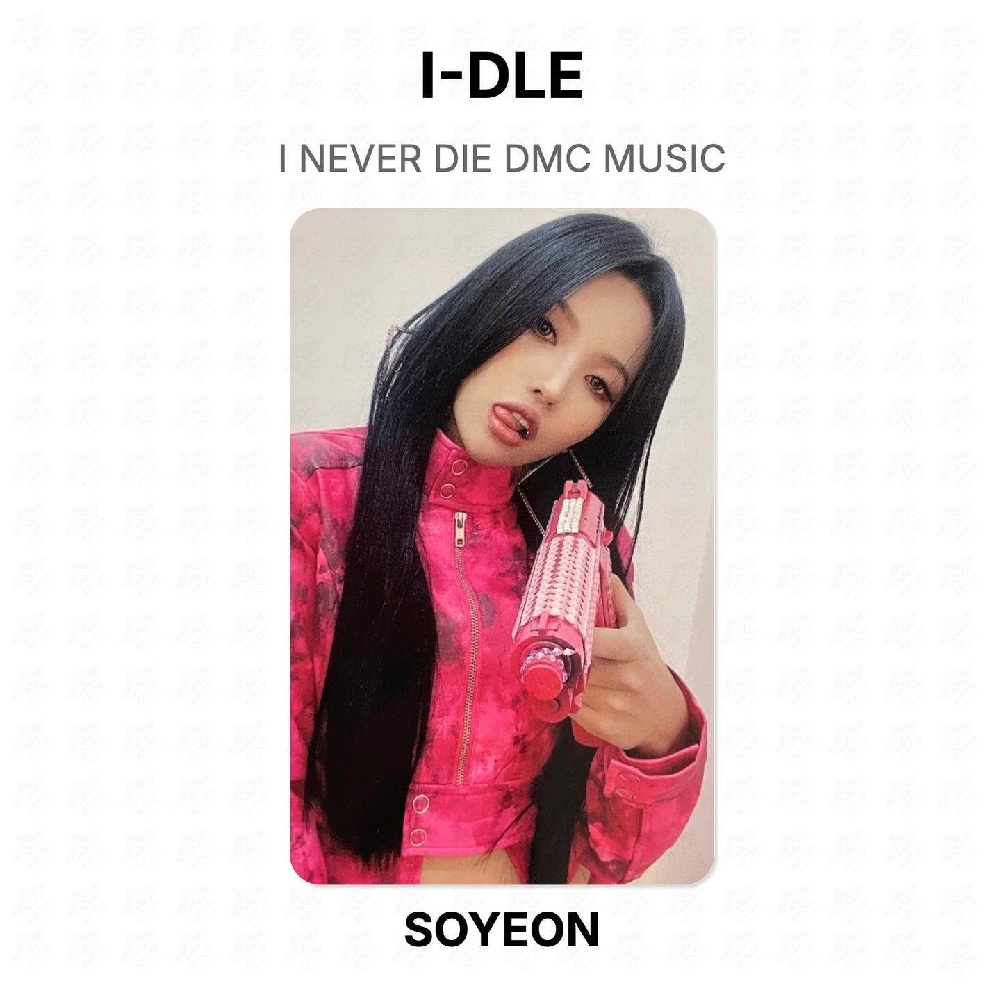 I-DLE I NEVER DIE DMC MUSIC Official Photocard