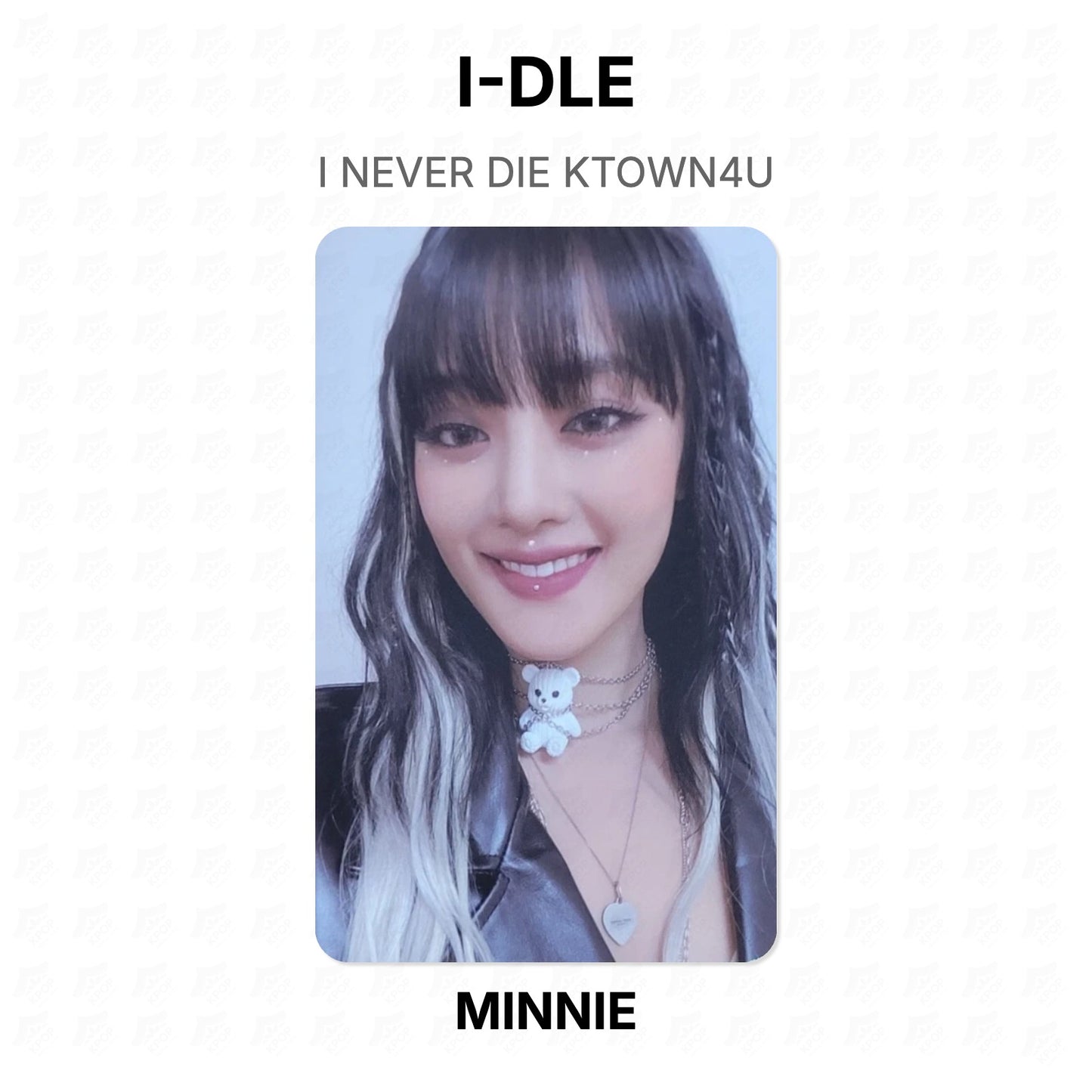 I-DLE I NEVER DIE KTOWN4U Official Photocard