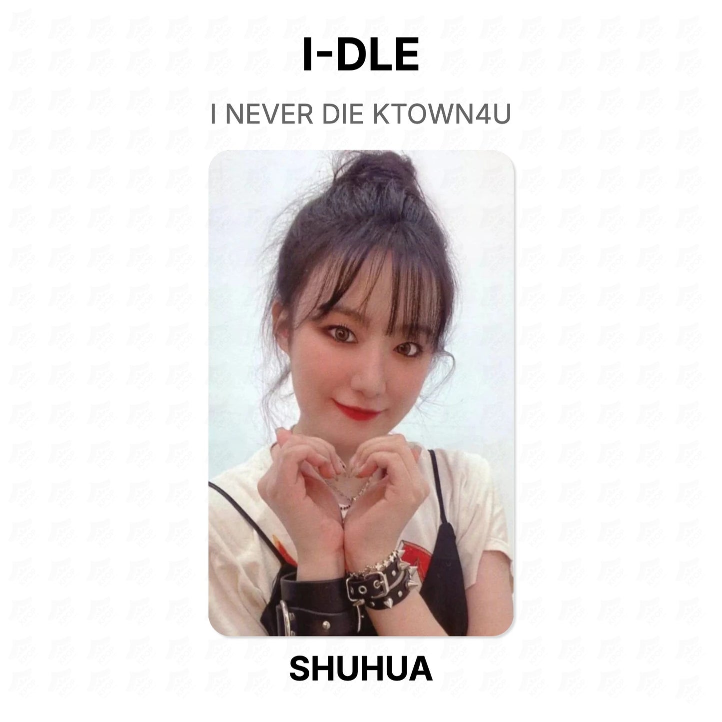 I-DLE I NEVER DIE KTOWN4U Official Photocard