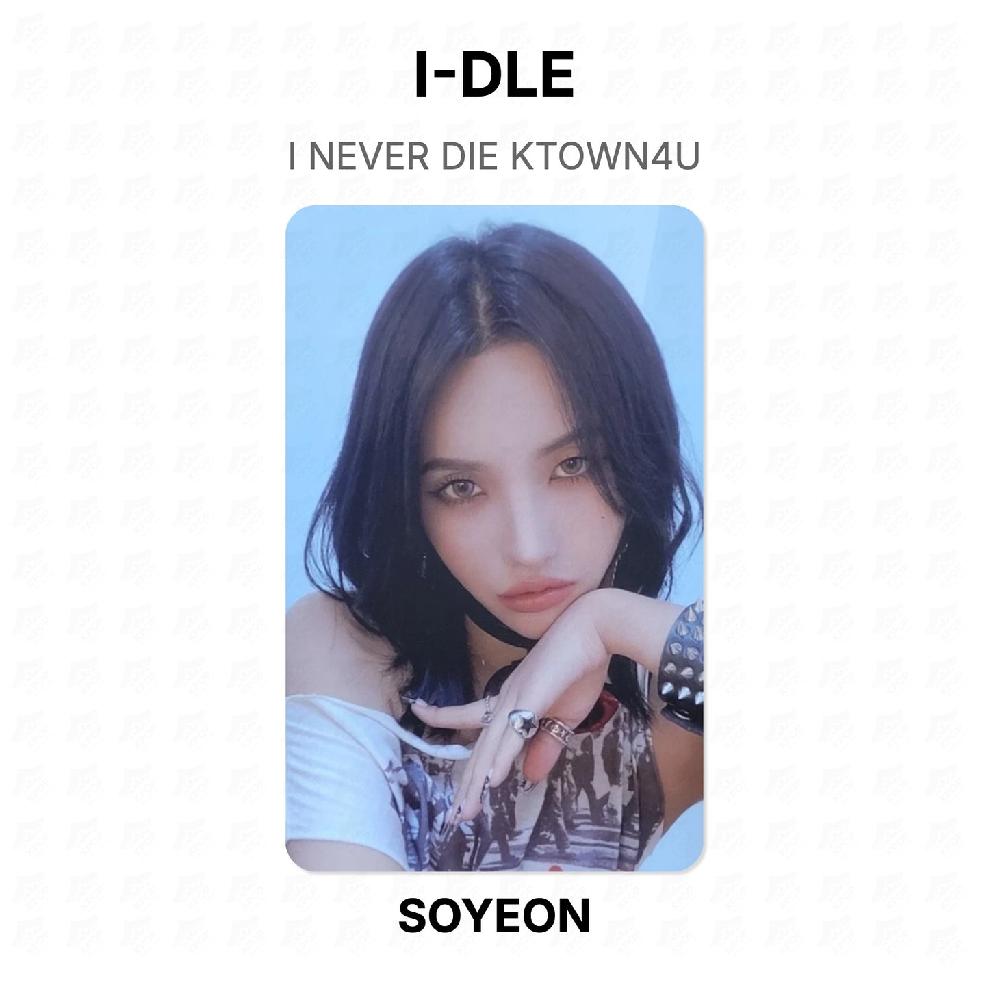 I-DLE I NEVER DIE KTOWN4U Official Photocard